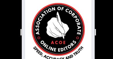 Online Editors, ACOE Gets CAC’s Certificate of Registration  …Body to Announce Investiture Programme to Mark Second Anniversary