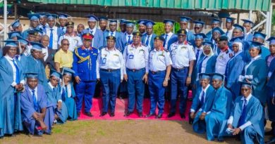 NSCDC Boss Inducts newly trained incident commanders