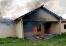 Protesting youths burn INEC LGA Office in Benue State 