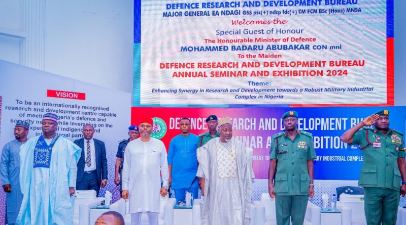 Badaru Calls For Synergy In Military Industrial Complex As Nigeria Leverages Technology For Security 