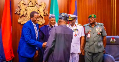 Badaru, Matawalle Witness Decoration of the Acting Chief of Army Staff, Olufemi Oluyede by President Tinubu 