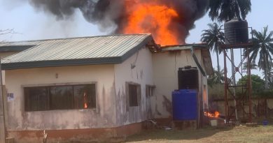 INEC Office in Delta State Gutted by Fire