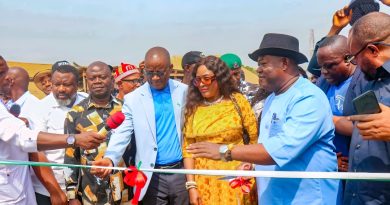 Hon. Minister of State for Industry Flags Off Ikom-Etomi-Agbokim Waterfalls Road Project