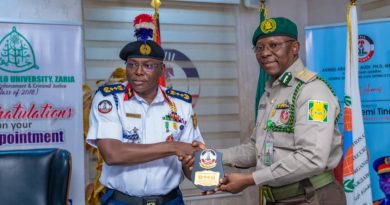 INTER AGENCY COLLABORATION: NCoS CG Visits NSCDC Boss, Lauds Synergy in Protecting Custodial Facilities 