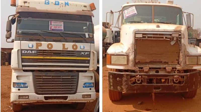 OIL THEFT: CG NSCDC Directs Renewed Onslaught Against Vandals, Commends CG SIS on Arrest of 4 Suspects with 2 Trucks Laden with Stolen Crude 