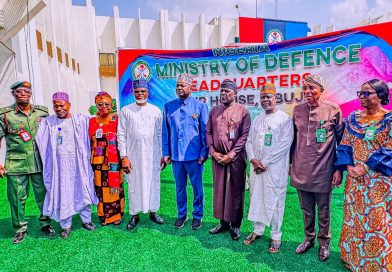 New Defence Minister, Christopher Musa Aaaumes Office. ….Assures that Defence will take its place fully in the country.