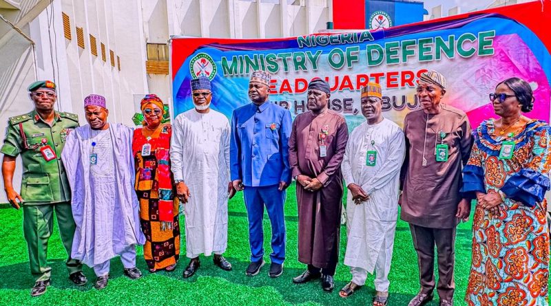 New Defence Minister, Christopher Musa Aaaumes Office. ….Assures that Defence will take its place fully in the country.