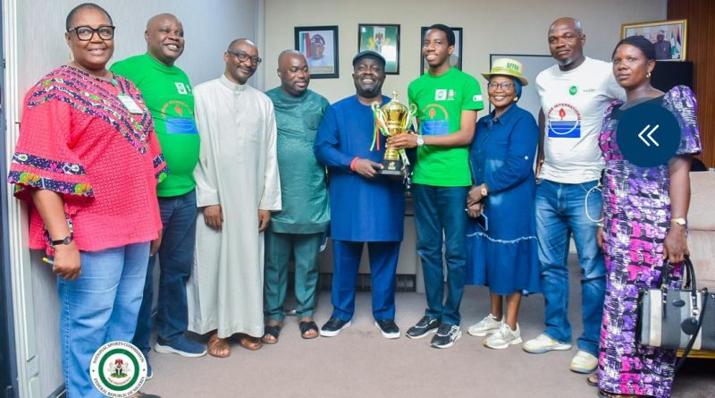 NSC DG Hon Bukola Olopade reassures continuous support for Scrabble … As Nigeria dethrones America to emerge World champions NSC DG Hon Bukola Olopade reassures continuous support for Scrabble … As Nigeria dethrones America to emerge World champions