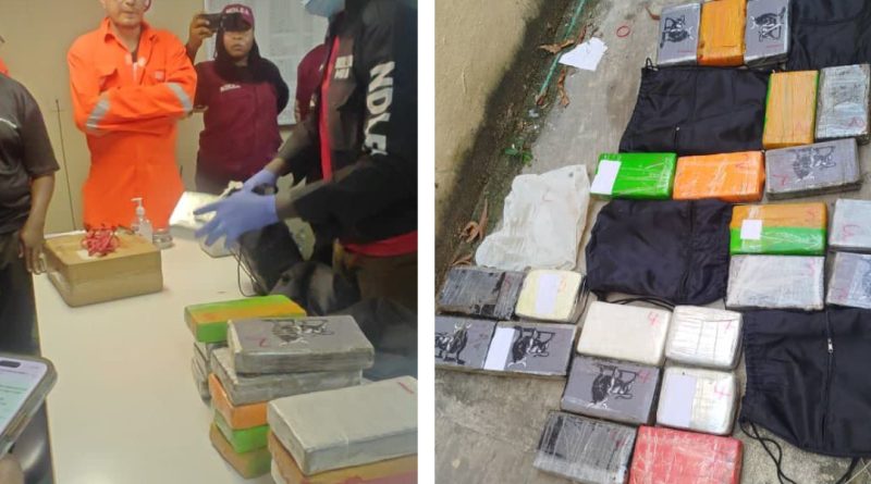 NDLEA secures order to detain vessel, 21 crew members over cocaine shipment from Brazil NDLEA secures order to detain vessel, 21 crew members over cocaine shipment from Brazil