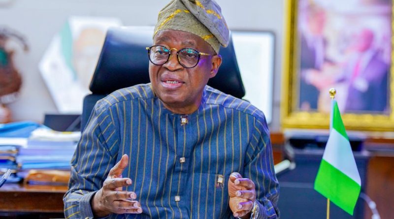 Oyetola Broke Stubborn Jinxes Constraining Nigeria’s Maritime Growth in 2025- Spokesperson Oyetola Broke Stubborn Jinxes Constraining Nigeria’s Maritime Growth in 2025- Spokesperson