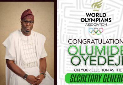 NSC Congratulates Olumide Oyedeji on Election as World Olympians Association Secretary General