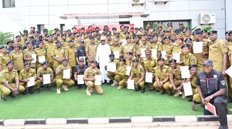 NDLEA Honours 166 Personnel, 17 Commands for Outstanding Service, Mull Creating More Commands to Boost Operations