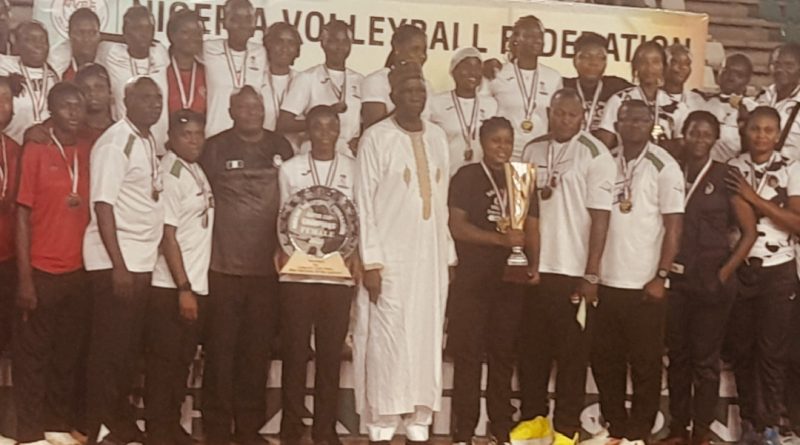 Nigeria Volley Ball Federation Tournament Ends With Super Wins By CNS Spikers Club