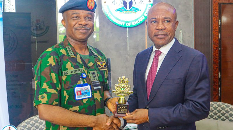 Operational Readiness and Strategic Partnership: CAS Visits Enugu Enugu Ground Training Command 