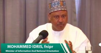 Niger State @ 50: Renewing Hope for a Stronger Future- Information Minister- Idris