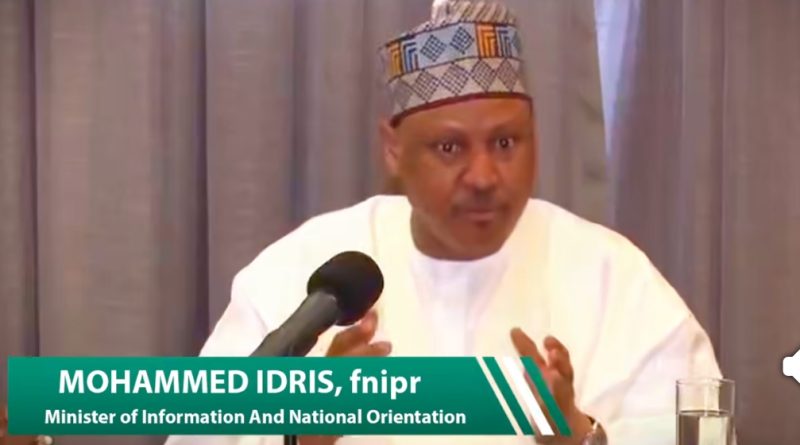 Niger State @ 50: Renewing Hope for a Stronger Future- Information Minister- Idris