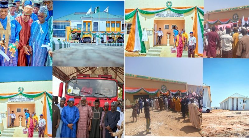 Minister of State Commissios Several Projects in Bauchi State