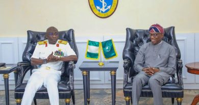 Nigerian Navy Receives Visit from African Union Commissioner