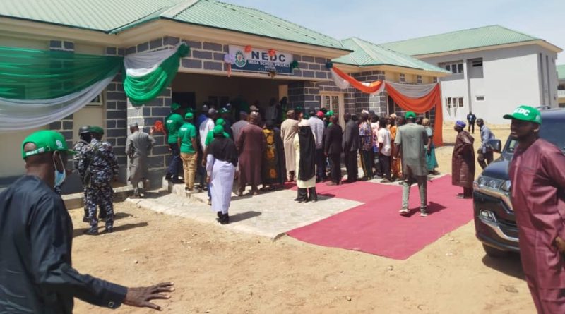 NEDC Project: FG Unveils Mega School, MRI Centre, Roads and Bridges in Adamawa