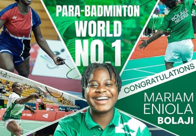 NSC Congratulates Eniola Bolaji, Badminton Federation as Nigeria Produces World Number One