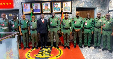 PS Pheelangwa of Ministry of Defence pays  Familiarization Visit to Army Headquarters ….Pledges Ministry’s support to the military towards achieving its mandate.