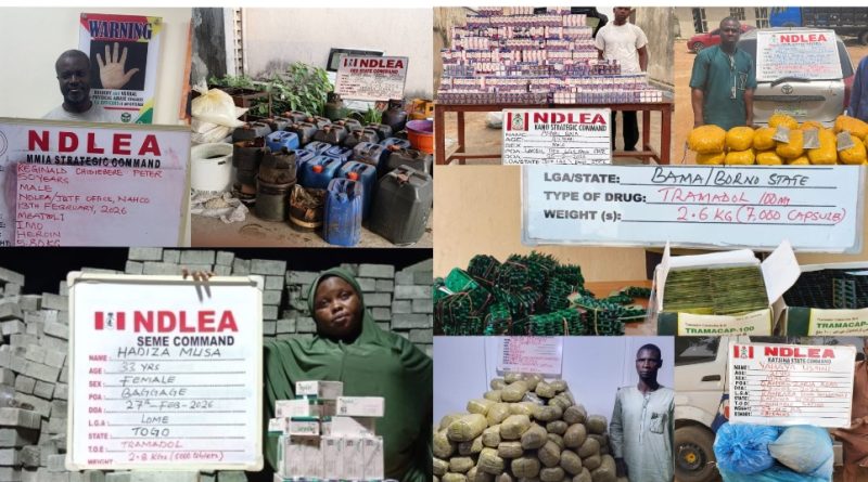 NDLEA nets wanted drug kingpin after 13 years in hiding over cocaine, heroin shipments
