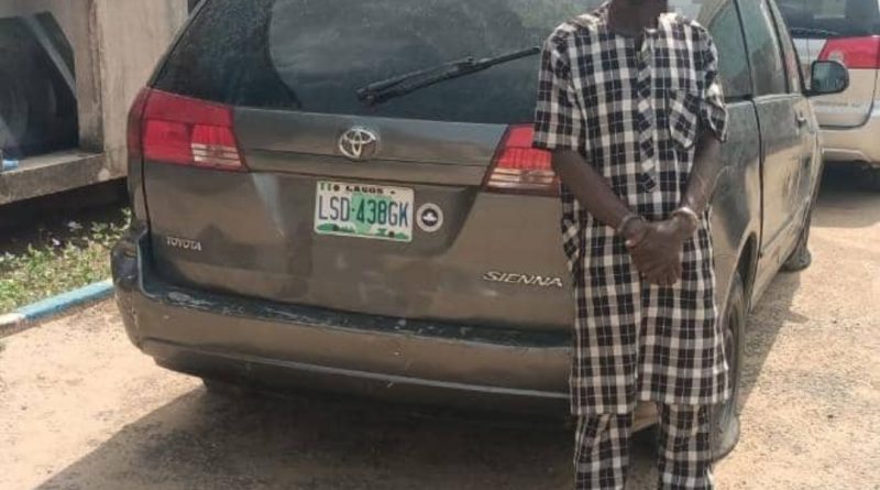 FRSC Recovers Another Stolen Vehicle During Routine Patrol Enforcement and NVIS