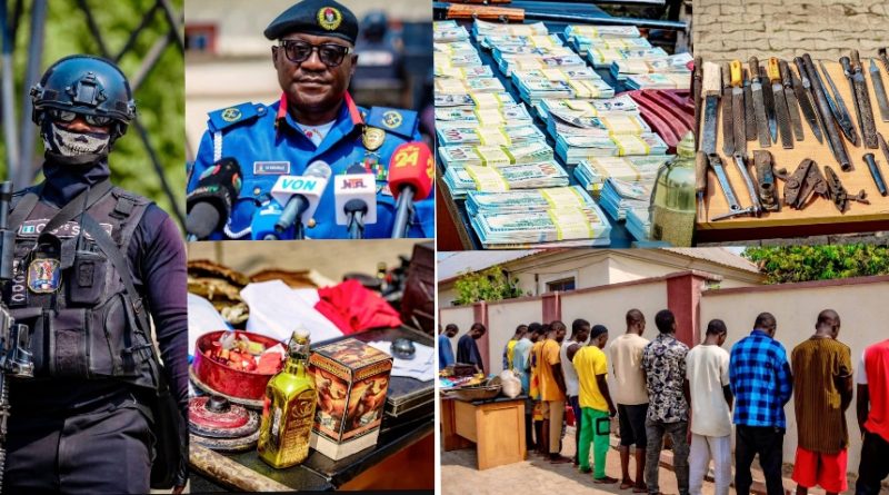 NSCDC Special Intelligence Squad Arrests 16 Suspects over alledged Kidnapping, Arms Deal, Ilegal Mining and Counterfeit Currency Operations 
