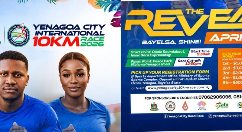Bayelsa State Takes Centre Stage as Athletes, Fitness Enthusiasts Prepare for Yenagoa City 10KM International Race