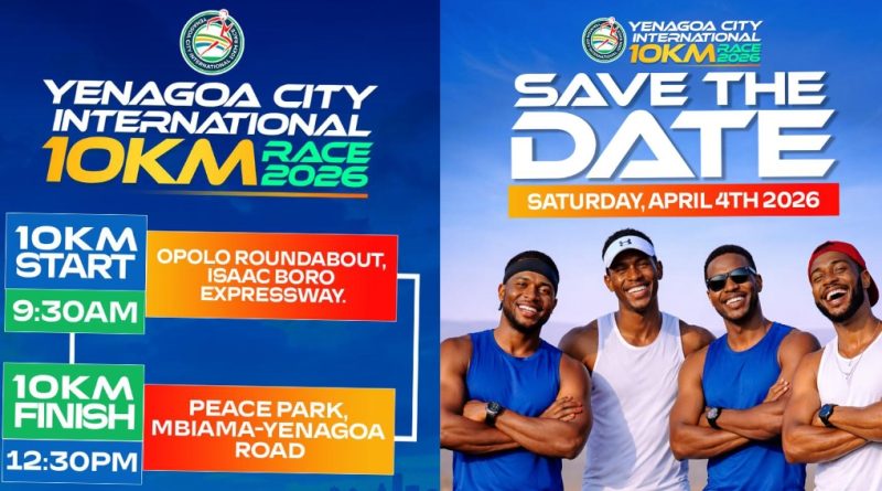 Yenagoa City International 10KM Race to Chip Every Runner for Accurate Timing Yenagoa City International 10KM Race to Chip Every Runner for Accurate Timing
