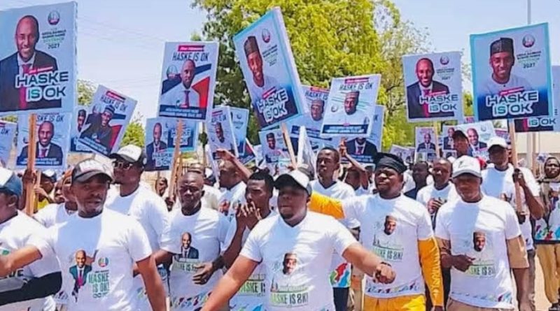 Signed:  Abdulgaffar Ahmed  Publicity Secretary for Abdulrahman Haske