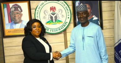 NCC Boss Pays Courtesy Visit to Head of Civil Service in Abuja
