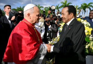 POPE FRANCIS ARRIVES IN CAMEROON, CALLS FOR PEACE, UNITY IN AFRICA