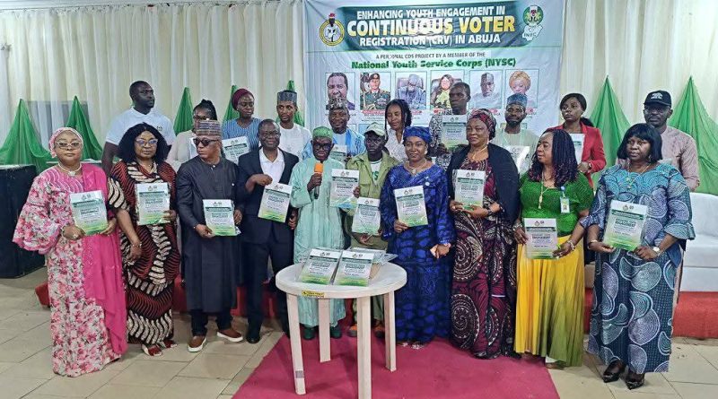 INEC Reaffirms Youth Inclusion Drive as Corps Member Leads CVR Awareness Campaign in Abuja