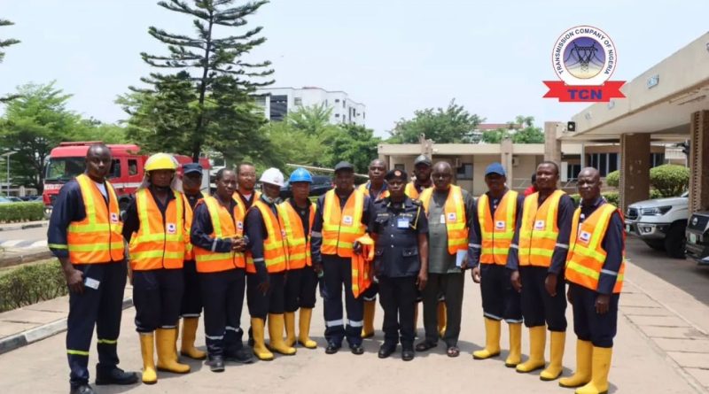TCN, Nigerian Fire Service Conduct Fire Drill at Abuja Headquarters