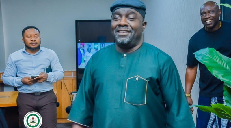 NSC DG Bukola Olopade Lands in Gaborone to Boost Team Morale Ahead of 2026 World Athletics Relays