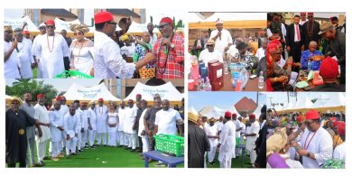 Dignitaries, Community Leaders Honour Late Chief Onwumere at Abba Burial Ceremony