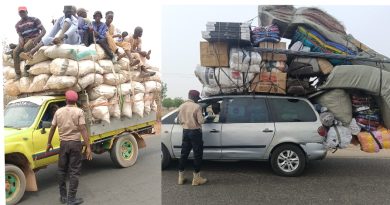FRSC Nabs Overloaded Vehicles in Bauchi, Warns Against Life-Threatening Practices
