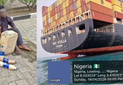 Nigerian Navy Intercepts Three Suspected Stowaways Aboard MSC Stella off Lagos