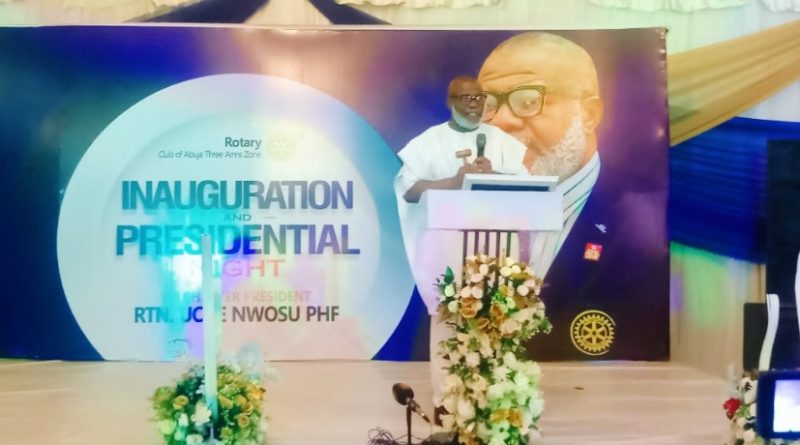 Rotary Club of Abuja, Three Arms Zone Installs Pioneer Leadership, Sets Agenda for Service-Driven Impact