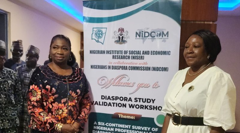 NISER, NiDCOM Validate Diaspora Study to Strengthen Nigeria’s Development Policy Framework