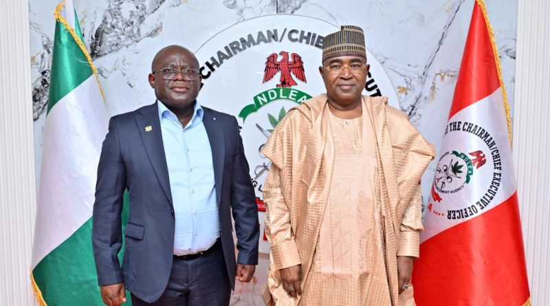 Nigeria, Ghana deepen collaboration against drug trafficking cartels . As Marwa hosts Ghanaian counterpart on study tour of NDLEA operational model