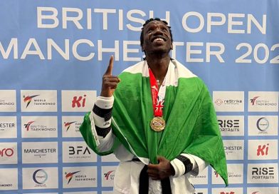 Jordan Joel Wins Gold at British International Taekwondo Open, Lifts Nigeria to Top 10