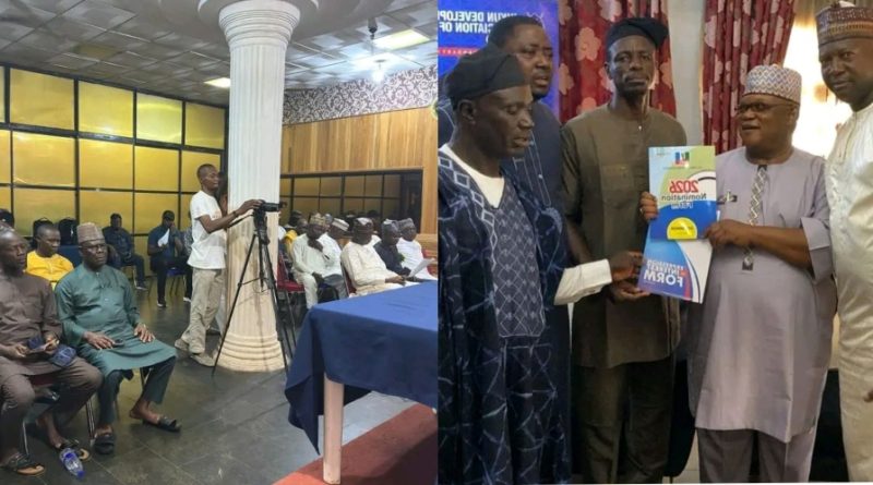 Taraba 2027: Political Group Procures APC Guber Form for David Kente Amid Growing Momentum