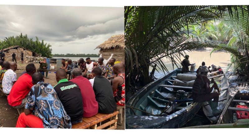 Nigerian Navy Raids Dayspring Island, Destroys Militant Base in Cross River