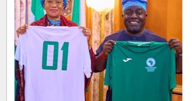 NSC DG commends First Lady for her dedication to the growth of Nigerian women in Sports