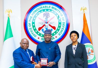Defence Minister Hosts Pastor Lazarus, Seeks Sustained National Support for Troops