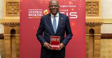 Cardoso Dedicates Central Bank of the Year Award to CBN Staff, Reform Agenda