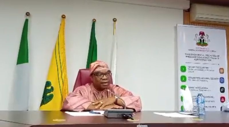 Enikanolaiye Assumes Office as Minister of State for Foreign Affairs, Pledges Stronger Diplomacy Enikanolaiye Assumes Office as Minister of State for Foreign Affairs, Pledges Stronger Diplomacy