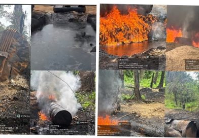 Nigerian Navy Foils Fresh Illegal Refining Operations in Rivers, Seizes 120,000 Litres of Petroleum Products Nigerian Navy Foils Fresh Illegal Refining Operations in Rivers, Seizes 120,000 Litres of Petroleum Products